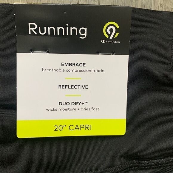 NWT C9 by Champion Capri 20” Running Leggings Burning Ember Size Small - Picture 9 of 10